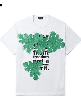 IT CDG COMME des GARCONS HOMME PLUS男装宽松短袖T恤潮酷有型