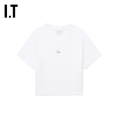 简洁休闲短款 上衣OW104KXO 合身短袖 T恤新款 Maison Kitsune女装