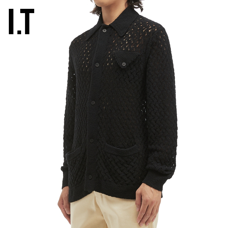 ITTOGAARCHIVES镂空针织开衫