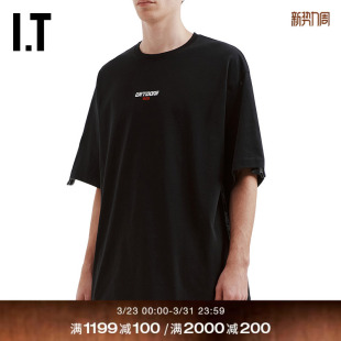 We11Done男装 饰半袖 宽松短袖 活力潮男logo装 752UBKMQ T恤新款