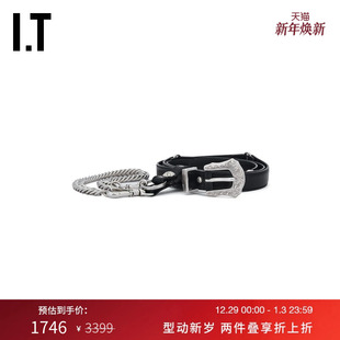 可调节皮带腰带新款 ARCHIVES女款 复古质感配搭小物921BLP TOGA