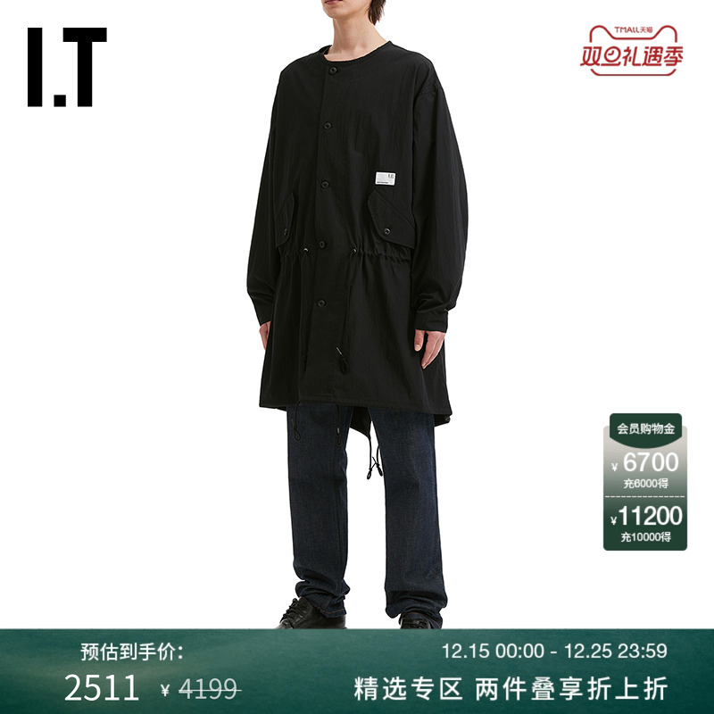 ITuniformexperiment圆领大衣