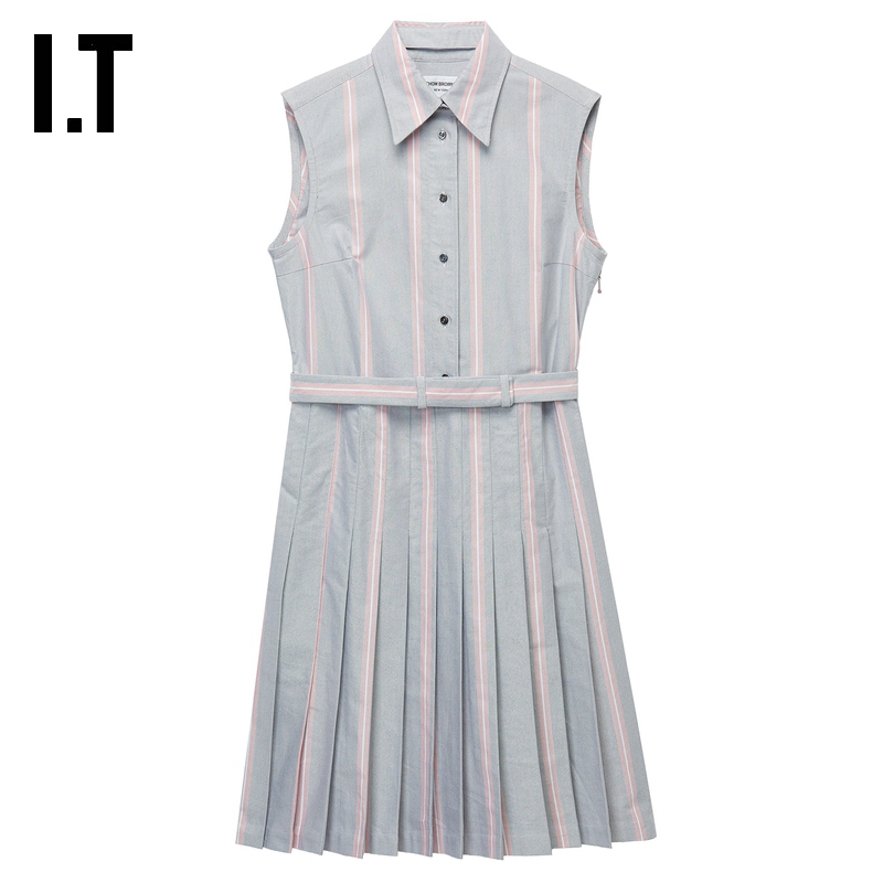 ITTHOMBROWNE无袖连衣裙