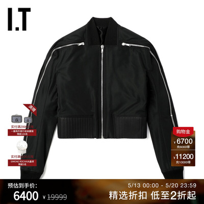 ITRickOwens合身拉链夹克