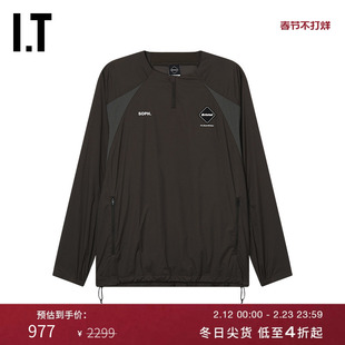 IT F.C.REAL BRISTOL男装长袖T恤新款户外运动风拼接上衣252059MP