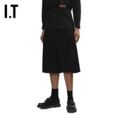 des CDG BLACK情侣百慕大短裤 COMME HOMME 中裤 GARCONS 阔腿裤