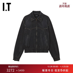 复古时髦水洗外套054UGYXP 翻领拉链休闲夹克新款 We11Done女装