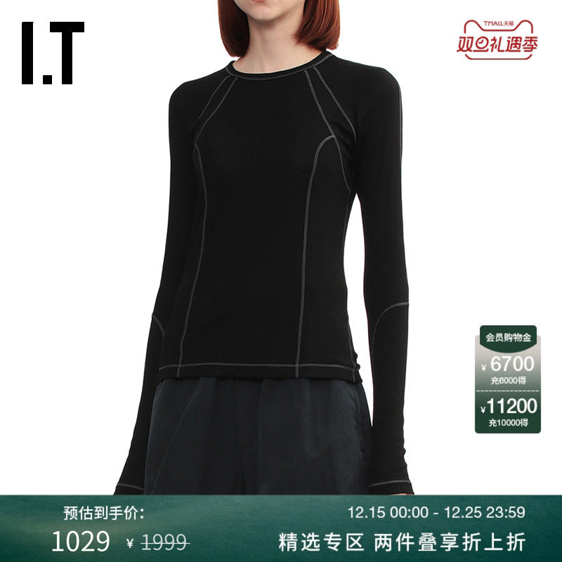 ITHELMUTLANG修身长袖T恤