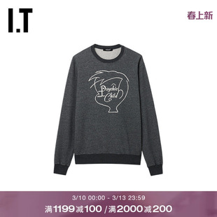 IT UNDERCOVER高桥盾男装圆领卫衣新款休闲个性图案刺绣上衣48913