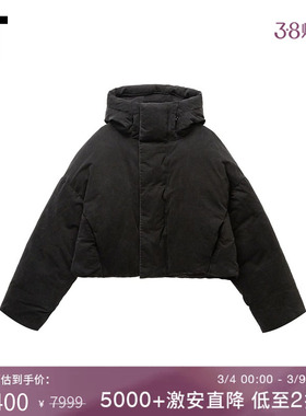 IT ENTIRE STUDIOS男装廓形连帽羽绒服新款复古型男短款羽绒外套