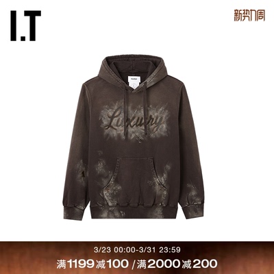 ITdoublet连帽卫衣潮流个性