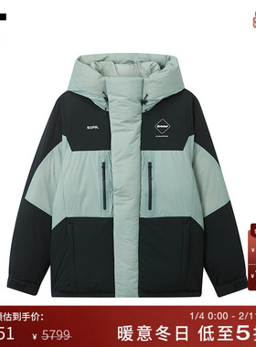 IT F.C.REAL BRISTOL男装连帽羽绒服新款潮流酷感羽绒外套252020M