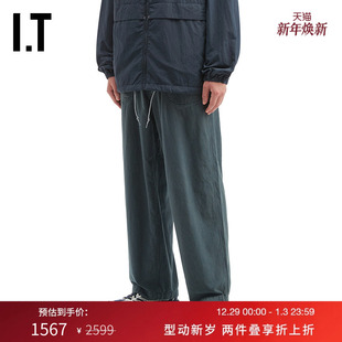 新款 松紧腰长裤 简约街潮宽松休闲裤 工装 002EMP 裤 nanamica男装