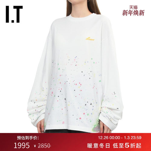 ITWe11Done宽松廓形长袖T恤