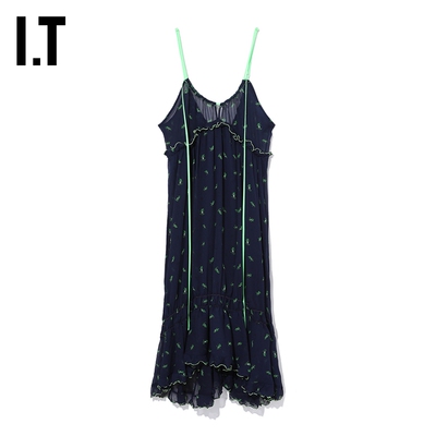 ITSJYP吊带连衣裙时尚趣味