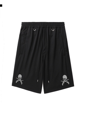 IT MASTERMIND WORLD|roar roarguns联名男装运动短裤宽松直筒裤