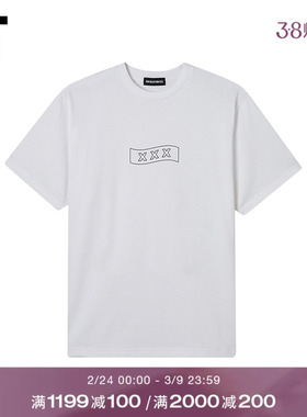 IT GOD SELECTION XXX男装圆领短袖T恤新款简约清爽半袖26ST01MQ