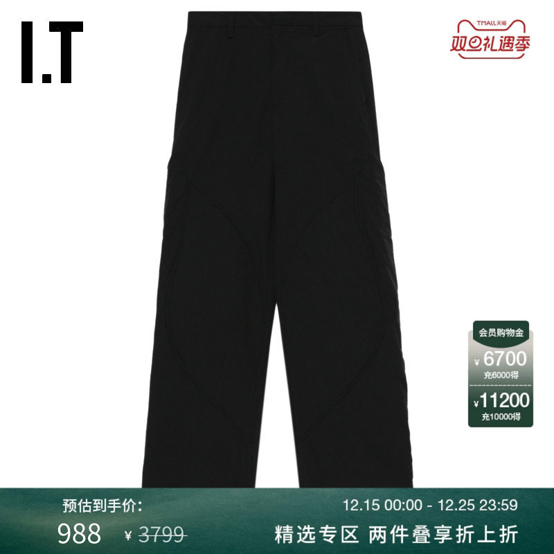 ITHELIOTEMIL宽松纯色长裤