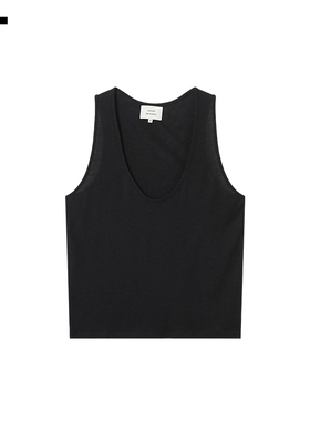 IT LouLou Studio女装U领背心新款简约基础款纯色内搭ALBACKXQ