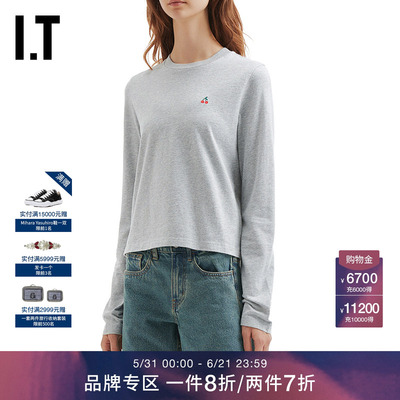 ITWITTHLOVE圆领长袖T恤