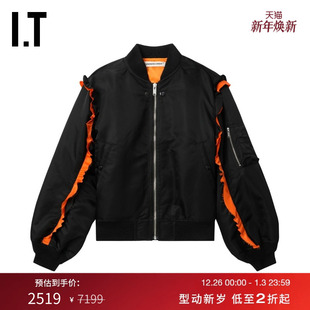 甜酷帅气木耳边装 飞行员夹克新款 饰外套 UNDERCOVER高桥盾女装