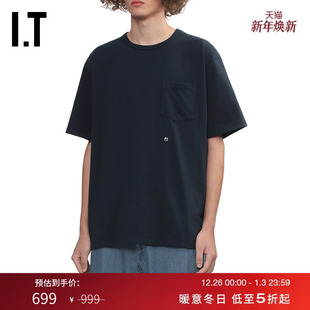 nanamica男装 纯色圆领半袖 宽松短袖 日常基础款 SI114EMP T恤新款