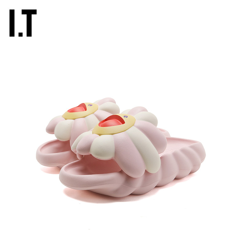 ITOHANAHATAKE厚底拖鞋