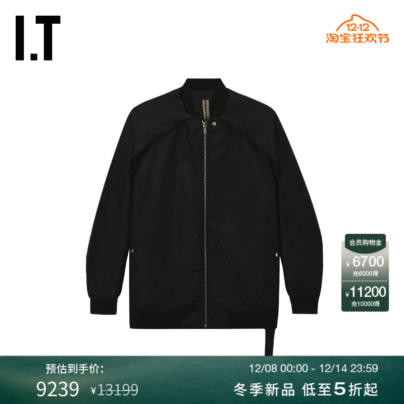 ITDRKSHDW廓形拉链夹克