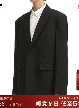 IT JUUN.J男装纯色西装夹克新款时尚质感通勤西服外套711P03MP