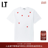 CDG 圆领短袖 PLAY des 基础款 COMME GARCONS川久保玲情侣款 T恤