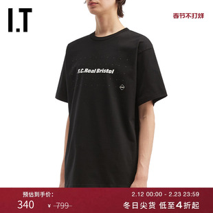 IT F.C.REAL BRISTOL男装宽松短袖T恤新款潮流个性半袖252105MP