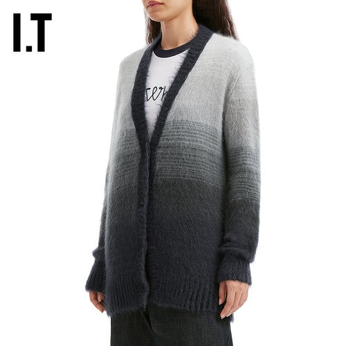 ITOFF-WHITE™渐变色针织开衫