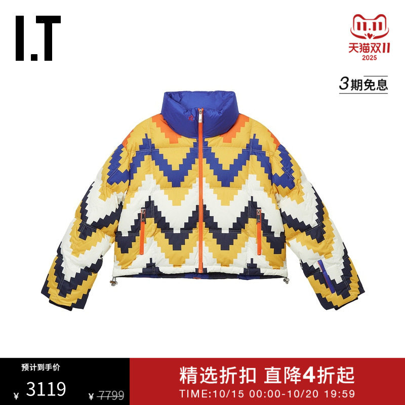 ITPERFECTMOMENT立领羽绒服