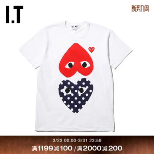 GARÇONS PLAY男装 短袖 新品 des T恤2019秋季 爱心240MA COMME