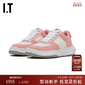 Mihara 时尚 Yasuhiro女款 厚底运动鞋 新款 街头感休闲鞋 W720PNKL