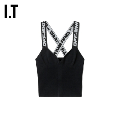 ITOFF-WHITE™交叉肩带修身背心