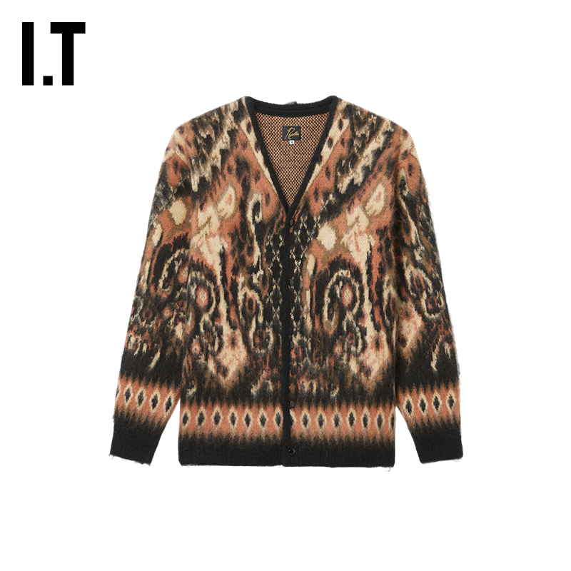 ITNEEDLES针织开衫复古时髦