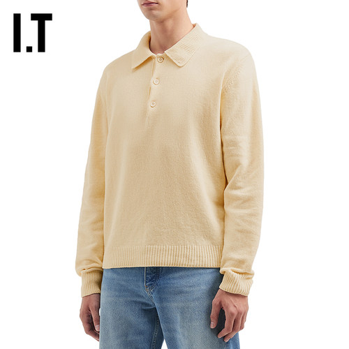 ITSUNFLOWERpolo领针织衫