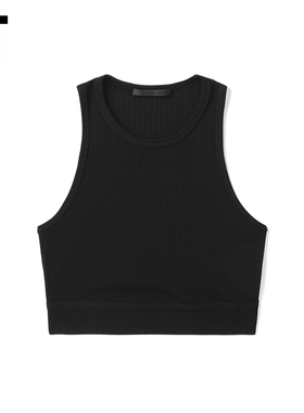 IT HELMUT LANG女装修身圆领背心新品时尚靓丽短款露脐内搭0503XK