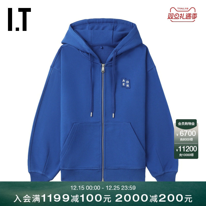 ITADERerror连帽拉链夹克