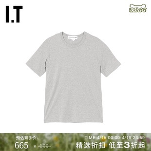 IT CDG COMME des GARCONS GIRL女装圆领短袖T恤简约基础款半袖