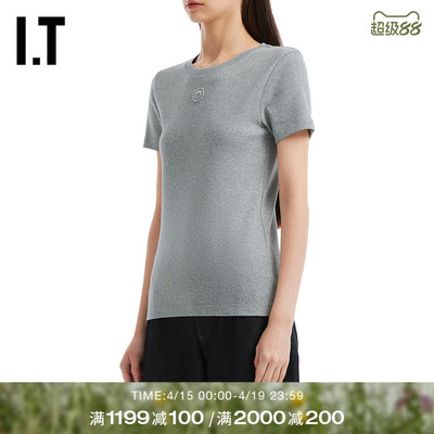ITMARINESERRE圆领短袖T恤