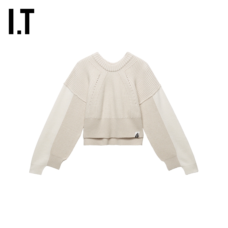 ITSJYP宽松圆领针织衫