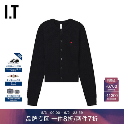 ITWITTHLOVE圆领针织开衫