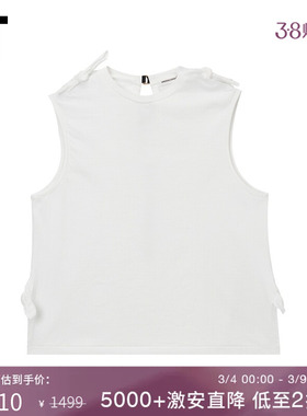 IT UNDERCOVER高桥盾女装无袖上衣新款时尚简约圆领背心1E1810XO