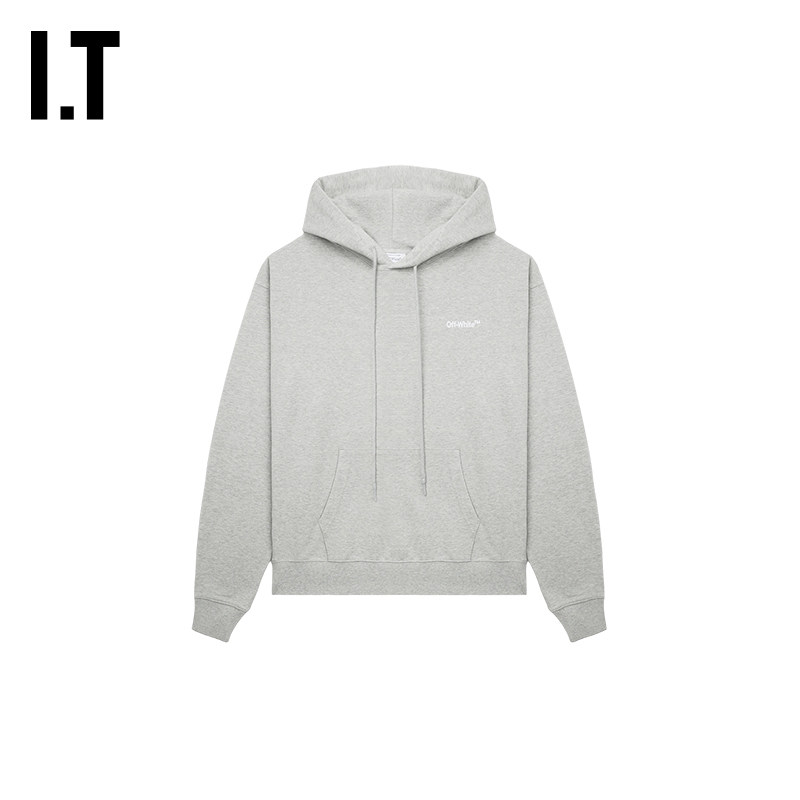 OFF-WHITE™纯色连帽卫衣