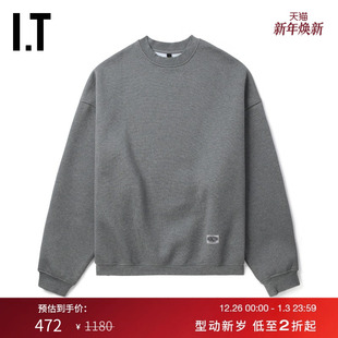 随性潮流宽松套头衫 廓形圆领卫衣新款 2063HO0 GROUNDZERO情侣款