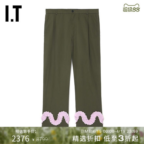 ITSKYHIGHFARM宽松阔腿西裤