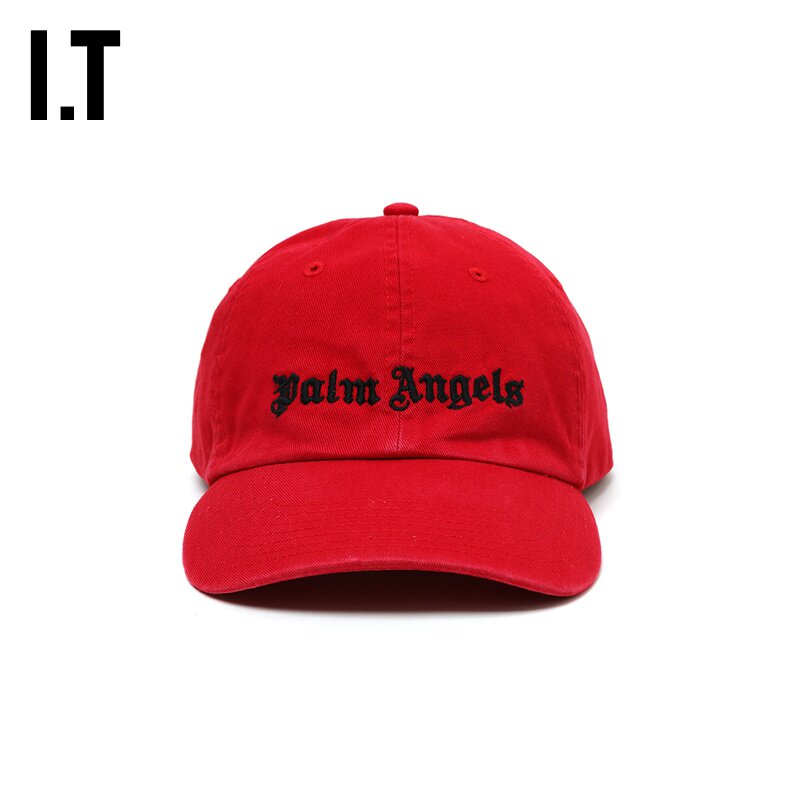 IT PALM ANGELS男款棒球帽潮流街头logo刺绣可调节鸭舌帽0603MF