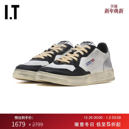 ITAUTRY做旧运动鞋复古街潮